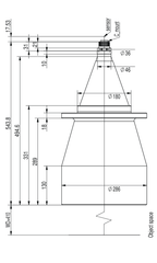 LS-TCL-2519 dimensions (mm)