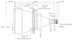 LS-TCL-2518 dimensions (mm)