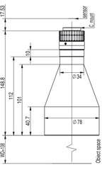 LS-TCL-2506 dimensions (mm)