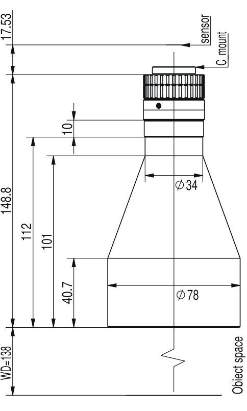 LS-TCL-2506 dimensions (mm)