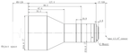 LS-TCL-2503 dimensions (mm)