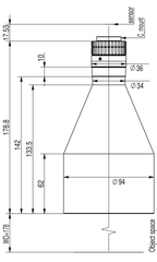 LS-TCL-2509 dimensions (mm)