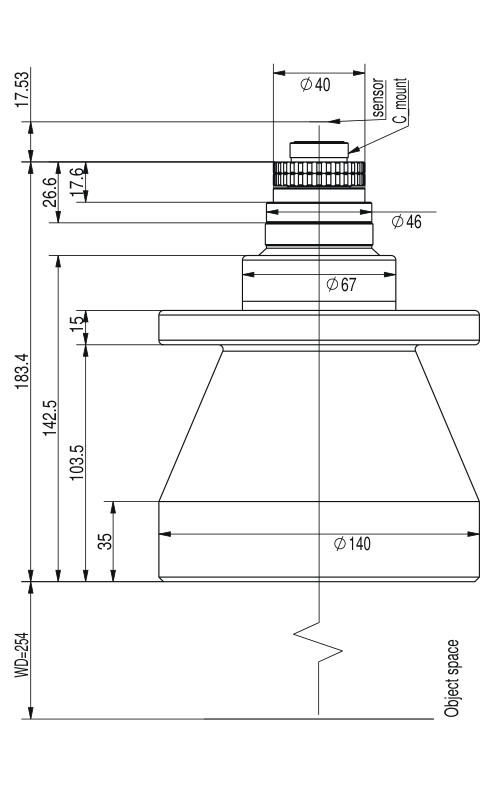 LS-TCL-2547 dimensions (mm)