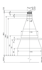 LS-TCL-2552 dimensions (mm)