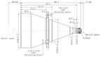 LS-TCL-2553 dimensions (mm)