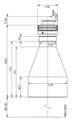 LS-TCL-2541 dimensions (mm)