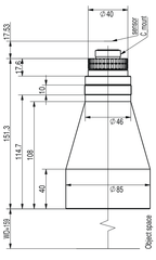 LS-TCL-2543 dimensions (mm)