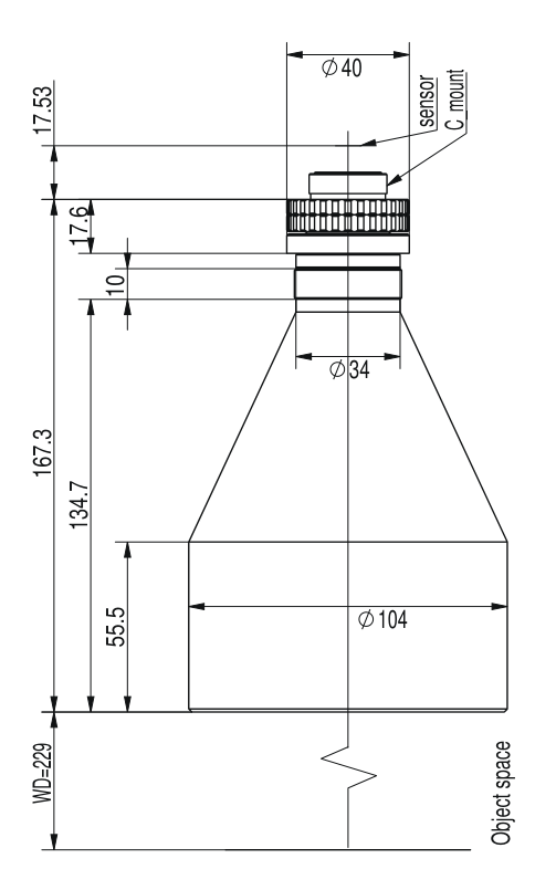 LS-TCL-2545 dimensions (mm)