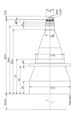 LS-TCL-2587 dimensions (mm)