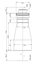 LS-TCL-2570 dimensions (mm)