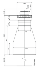 LS-TCL-2572 dimensions (mm)