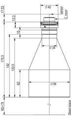 LS-TCL-2579 dimensions (mm)