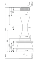 LS-TCL-2618 dimensions (mm)