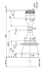 LS-TCL-2620 dimensions (mm)