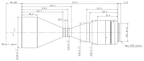 LS-TCL-2616 dimensions (mm)