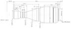 LS-TCL-2604 dimensions (mm)