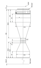 LS-TCL-2611 dimensions (mm)