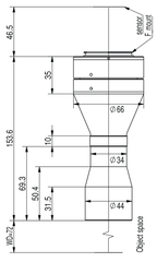 LS-TCL-2625 dimensions (mm)