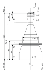 LS-TCL-2641 dimensions (mm)