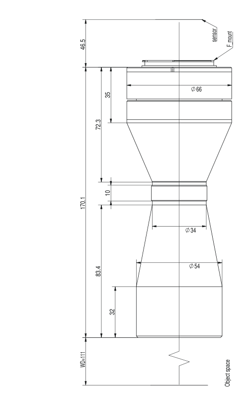 LS-TCL-2626 dimensions (mm)
