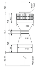 LS-TCL-2627 dimensions (mm)