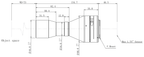 LS-TCL-2644 dimensions (mm)