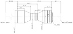 LS-TCL-2642 dimensions (mm)