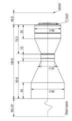 LS-TCL-2631 dimensions (mm)