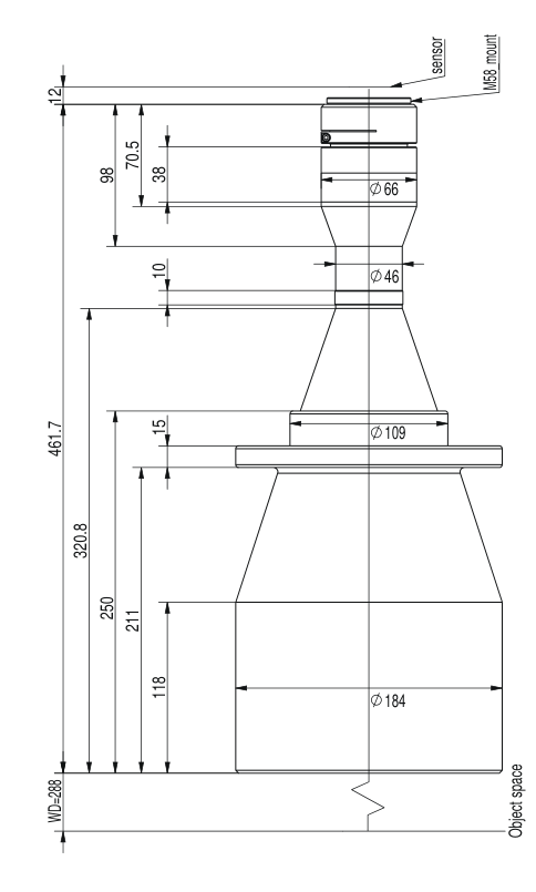 LS-TCL-2672 dimensions (mm)