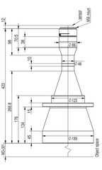 LS-TCL-2673 dimensions (mm)