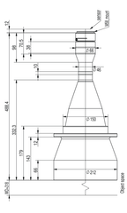 LS-TCL-2674 dimensions (mm)