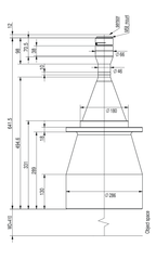 LS-TCL-2676 dimensions (mm)