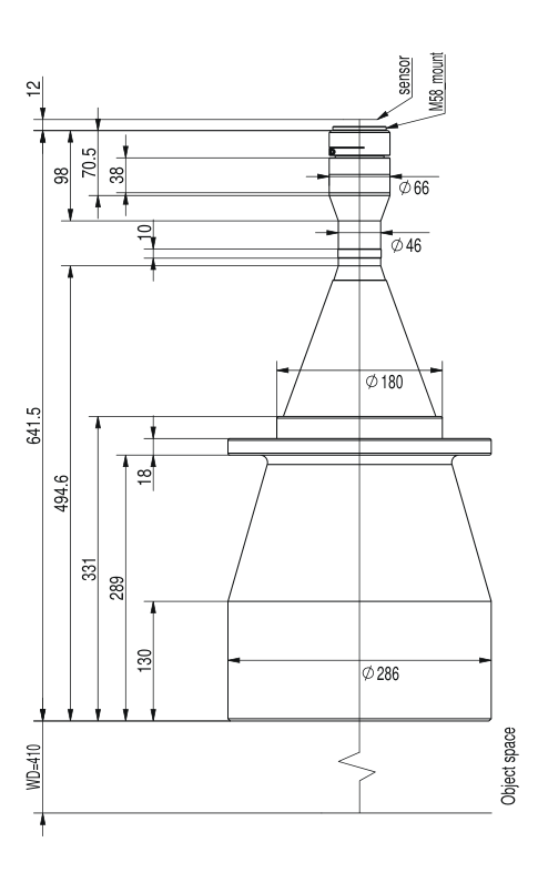 LS-TCL-2676 dimensions (mm)
