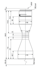 LS-TCL-2661 dimensions (mm)
