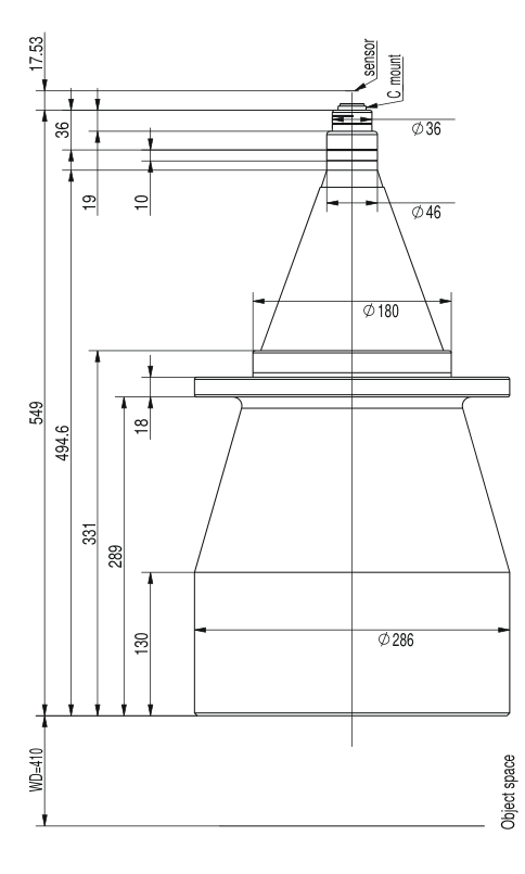 LS-TCL-2701 dimensions (mm)
