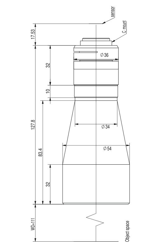 LS-TCL-2681 dimensions (mm)