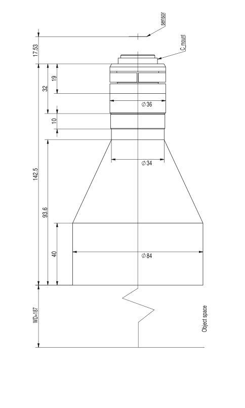 LS-TCL-2688 dimensions (mm)