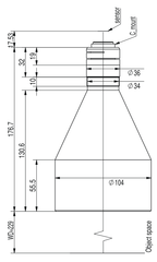 LS-TCL-2691 dimensions (mm)