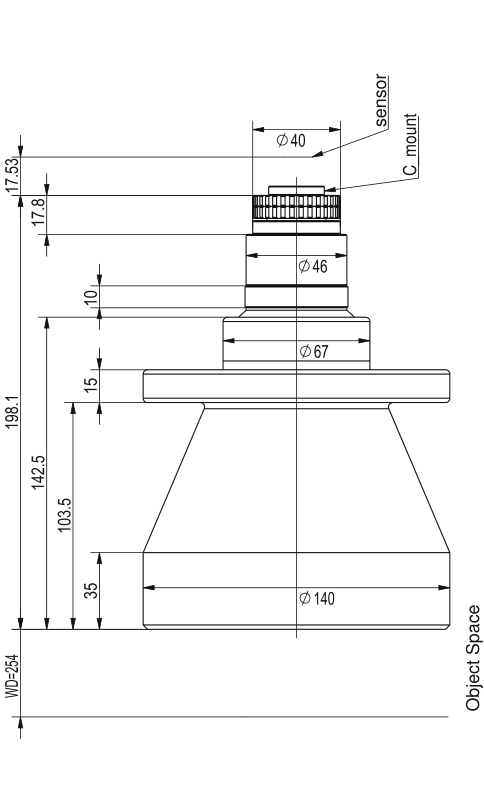 LS-TCL-2715 dimensions (mm)