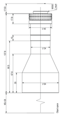 LS-TCL-2707 dimensions (mm)