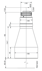 LS-TCL-2710 dimensions (mm)