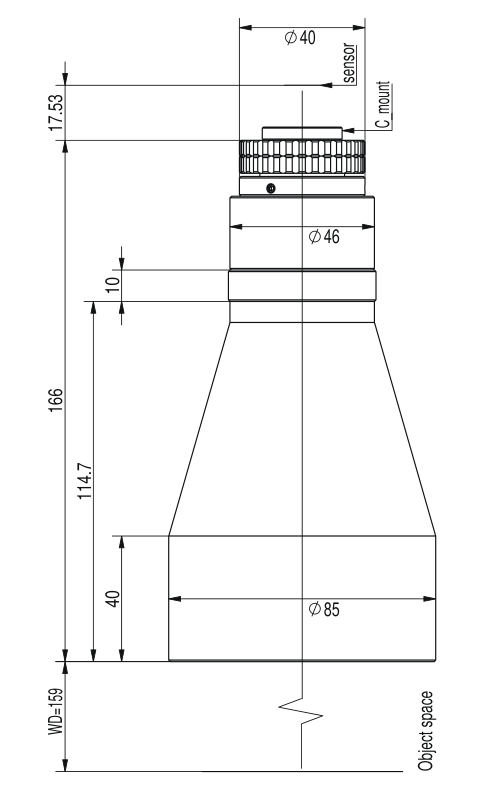 LS-TCL-2710 dimensions (mm)