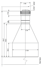 LS-TCL-2712 dimensions (mm)