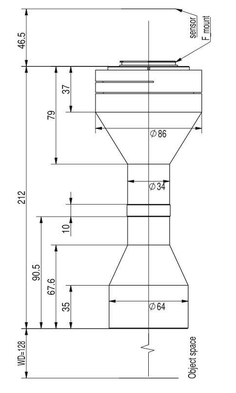 LS-TCL-2726 dimensions (mm)