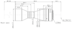 LS-TCL-2742 dimensions (mm)