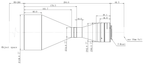 LS-TCL-2734 dimensions (mm)