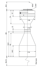 LS-TCL-2731 dimensions (mm)