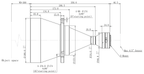LS-TCL-2749 dimensions (mm)