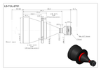 LS-TCL-2761 dimensions (mm)