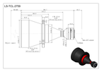 LS-TCL-2759 dimensions (mm)